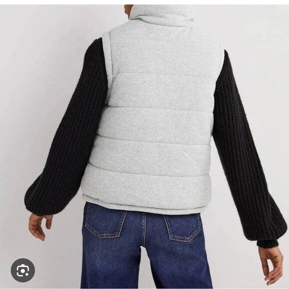 Boden Women's Grey Marl/Navy Rain Proof Reversible - Size 20 - Picture 2 of 4